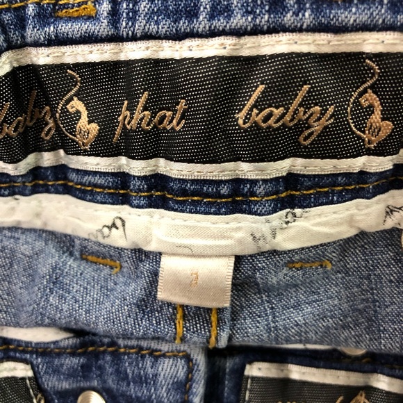 Baby Phat Juniors Capri Jeans 3 - Picture 5 of 7
